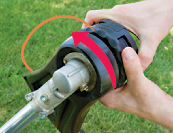 3. Twist top disc. 3. Twist top disc.